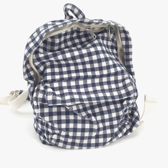 brandy melville plaid backpack